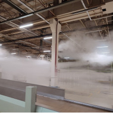 Fumigation of empty warehouses, premises, containers used for storing grain and food products.